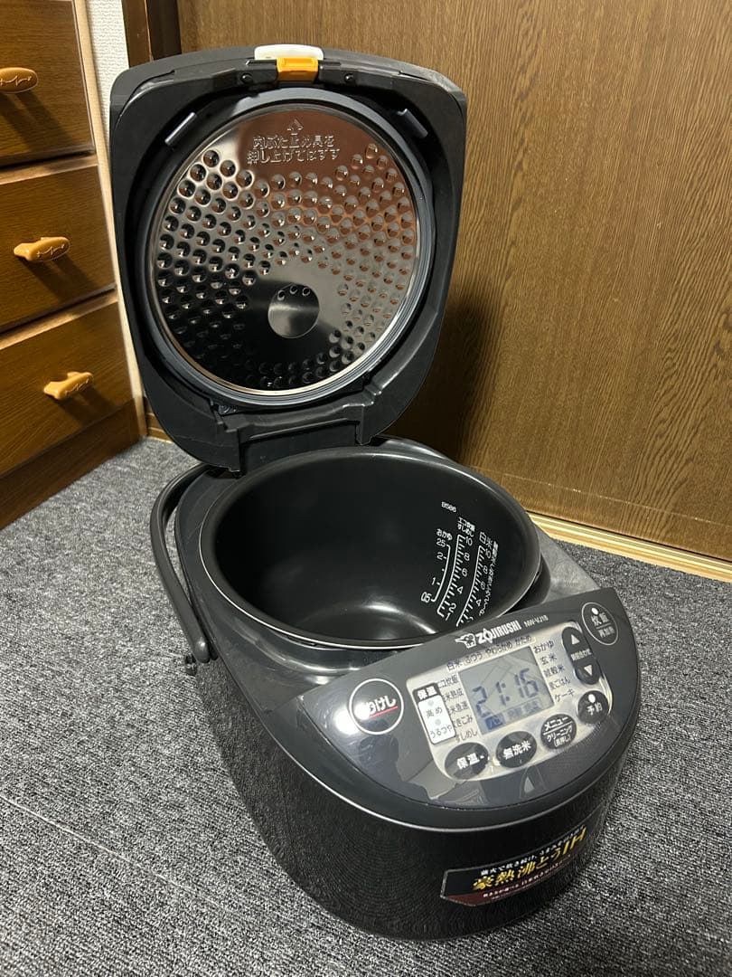 値下げしましまた。象印　NW-VJ18 豪熱沸とうIH 1升炊き　25年製