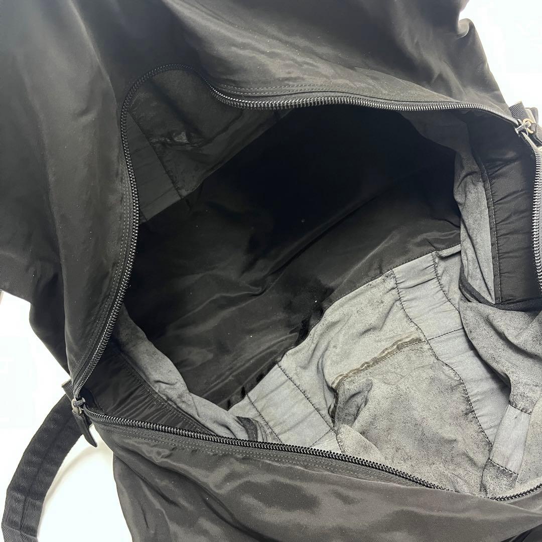 PRADA プラダ 三角ロゴ 2way ボストンバッグ ナイロン ブラック