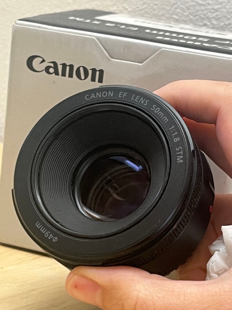 ⭐️美品⭐️Canon EF 50mm f/1.8 STM レンズ