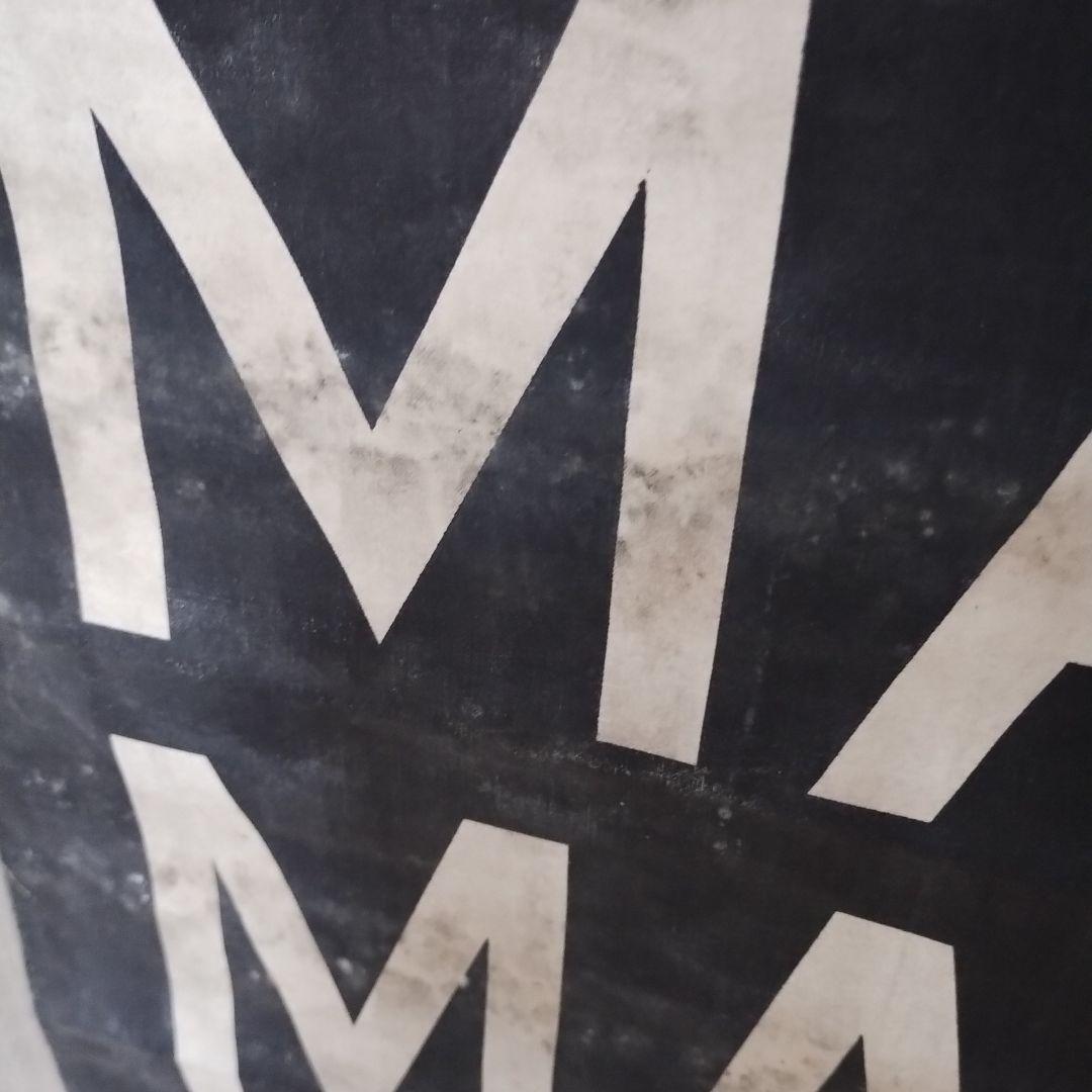 ヴィンテージバスロールサイン本物　125×67cm