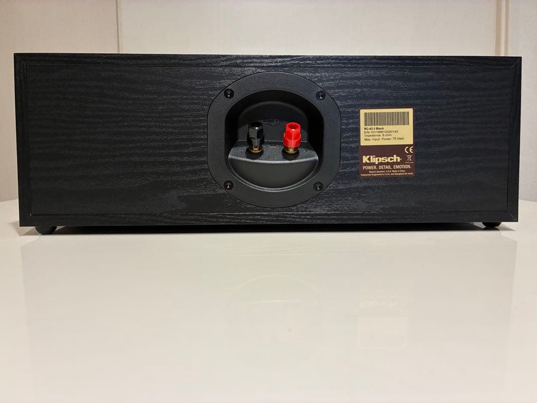【希少・美品】Klipsch Reference RC-42 II Black