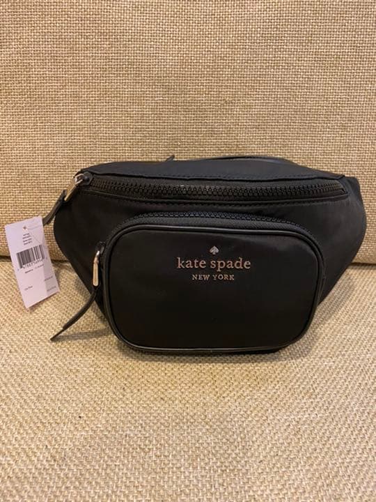 新品未使用☆kate spade☆ケイトスペード☆ベルトバッグ黒