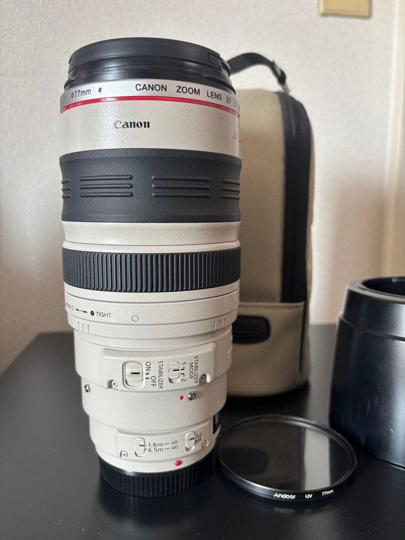 Canon EF 100-400mm f4.5-5.6LIS望遠ズームレンズ