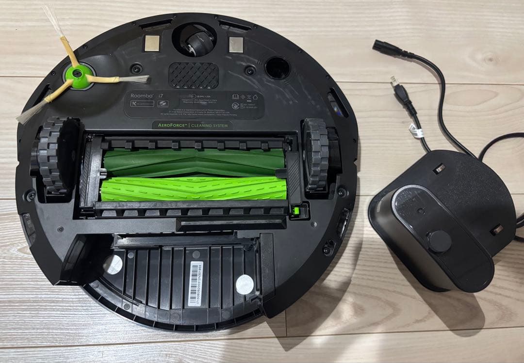 【動作良好】ルンバ i7（Roomba i7）ドック付き 本体＋電源コード付き