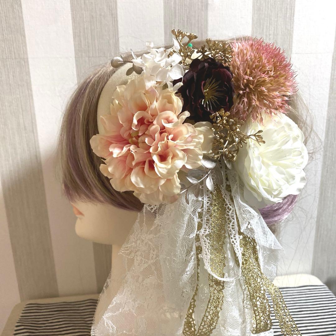 3月中❁︎。様❁︎ 成人式 卒業式 髪飾り ヘッドドレス