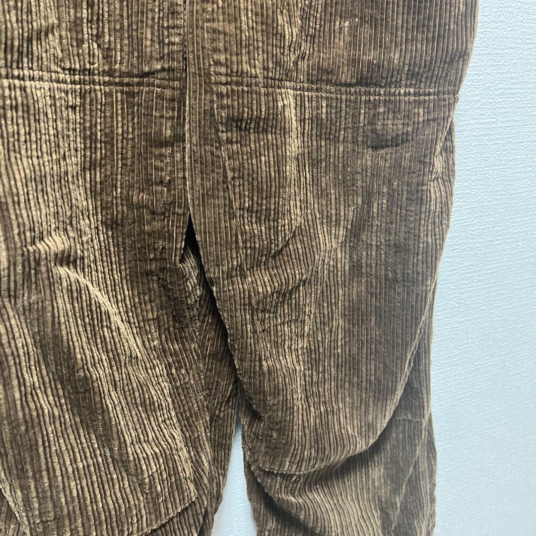 BLACK SIGN ブラックサイン　ランダムコーデュロイオーバーオール