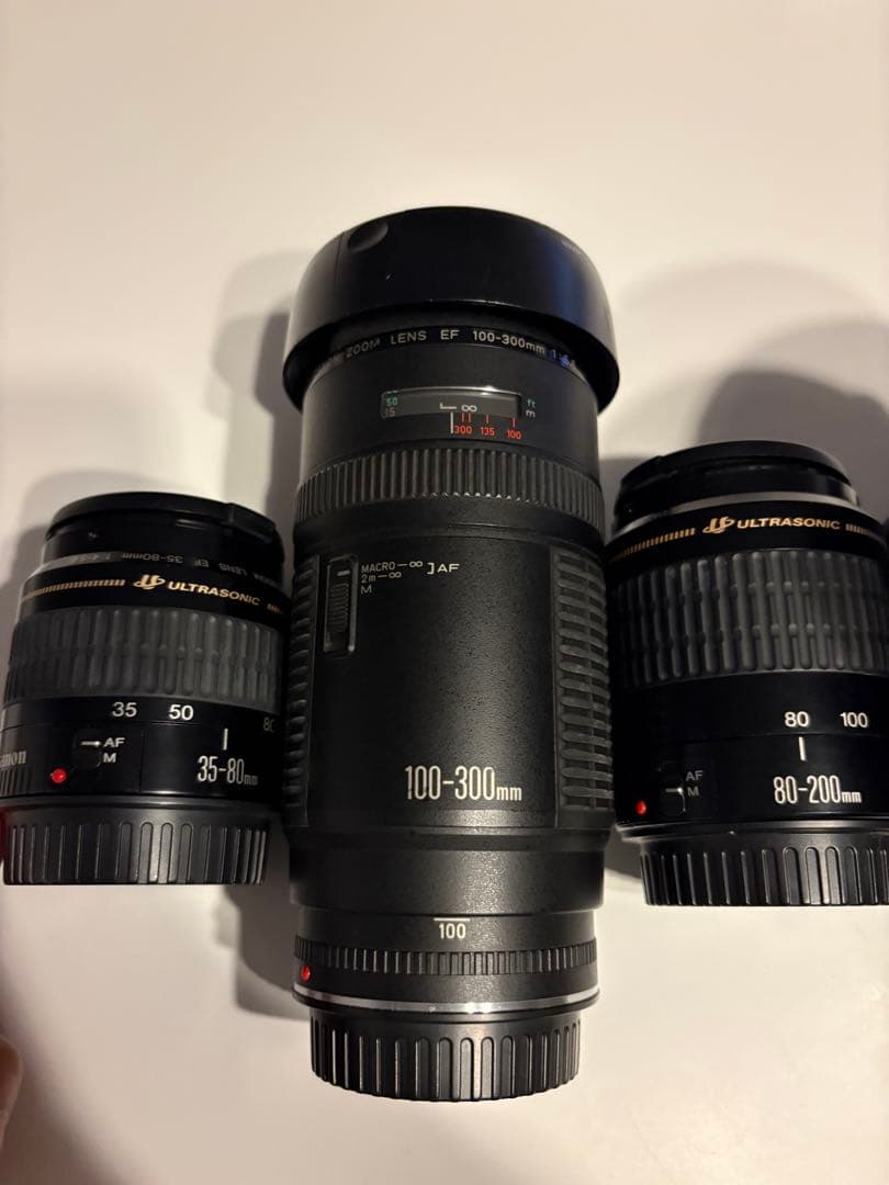 【ジャンク品】Canon レンズ　3本セット