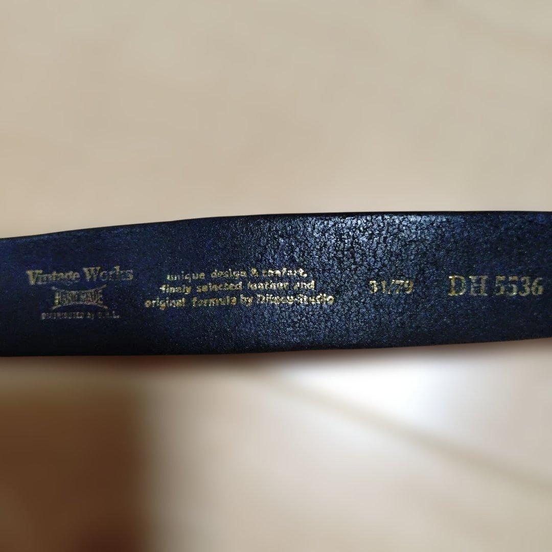 希少品 ヴィンテージ VINTAGE WORKS レザーベルト