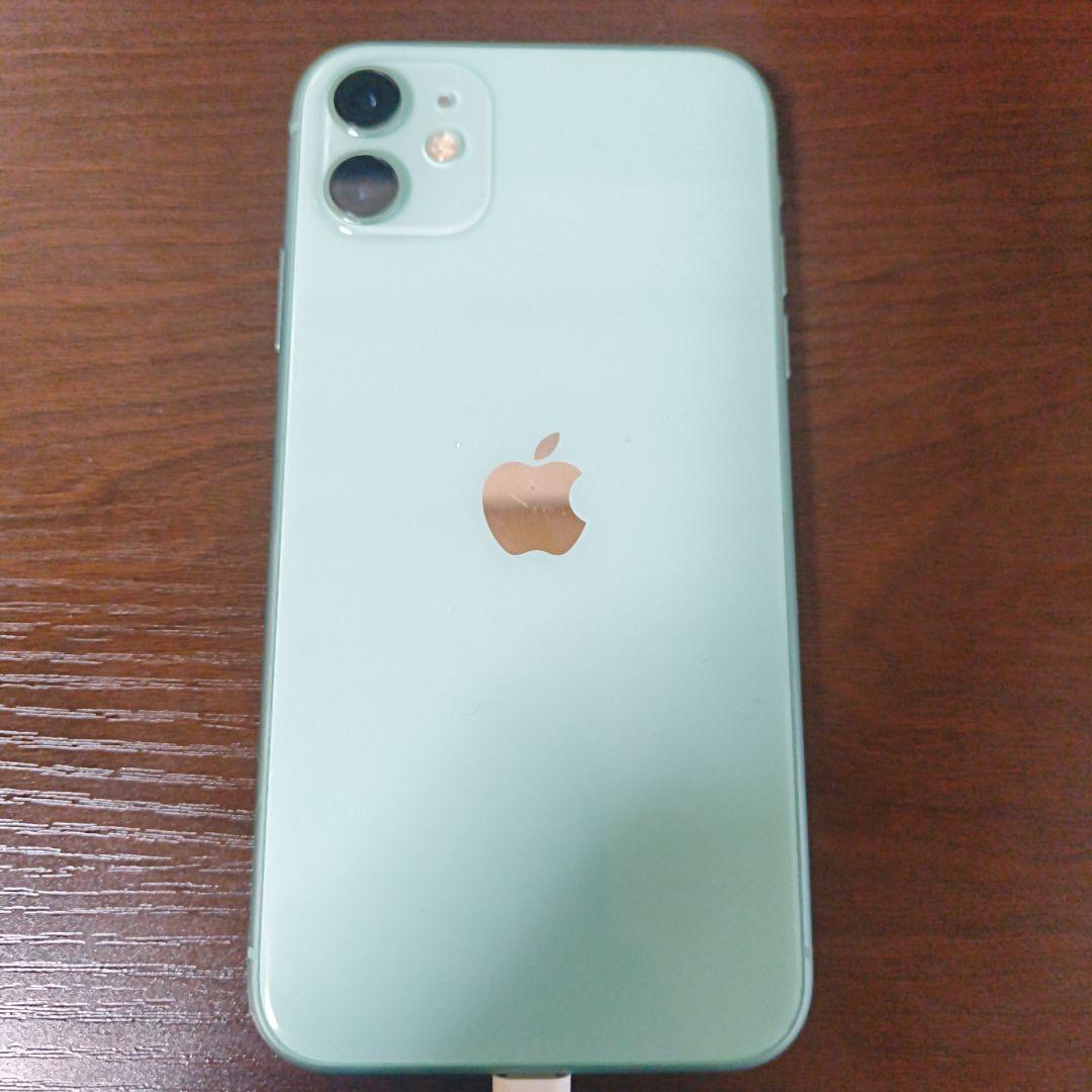 Apple iPhone 11 ミントグリーン 本体10