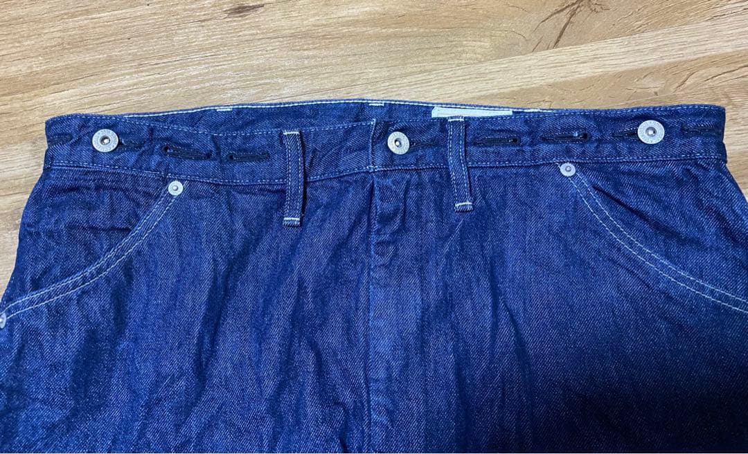 パンツ roku6 timemachine LOOSE PAINTER JEANS 24