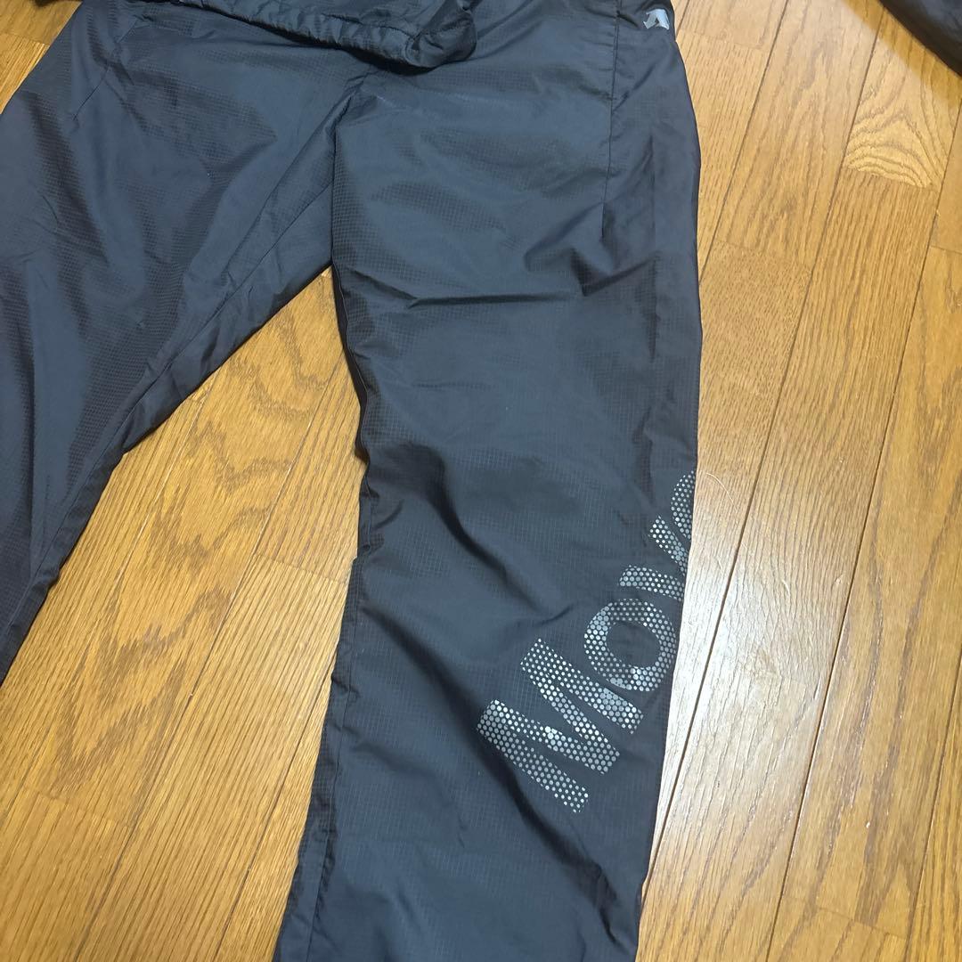 デサント cosmicTHERMO DESCENTE ウインドブレーカー 上下黒