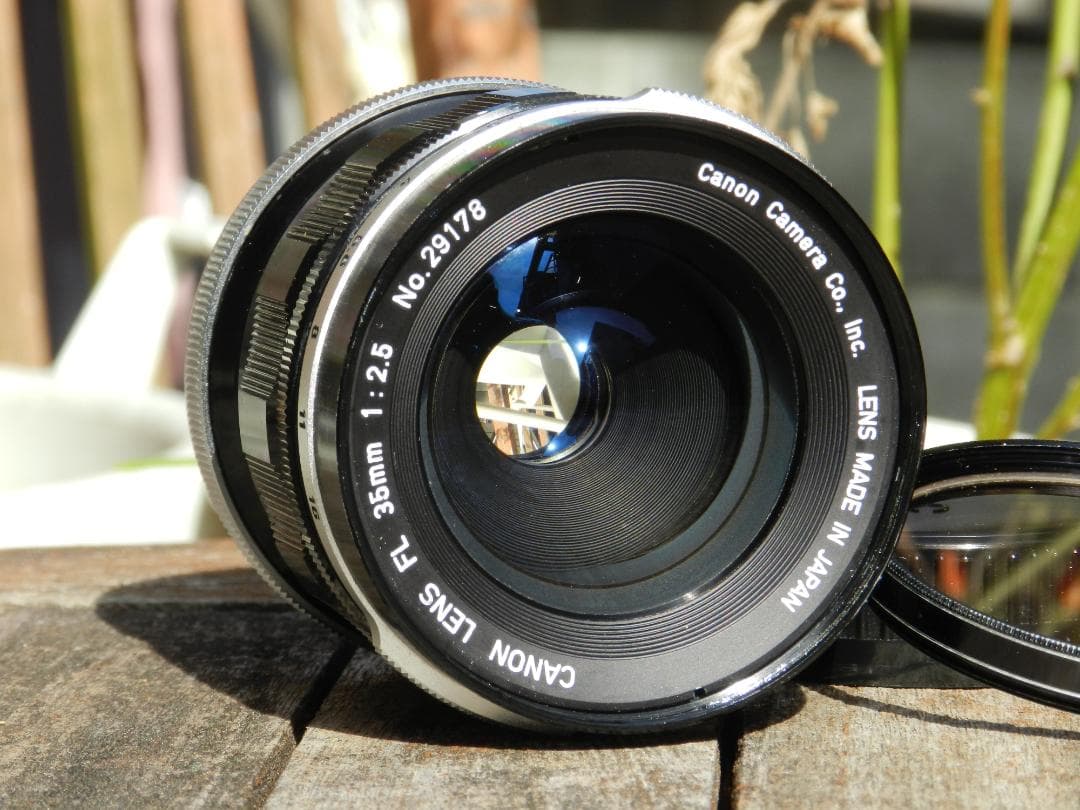美品 Canon FL 35mm f/2.5 レンズ 即撮影可