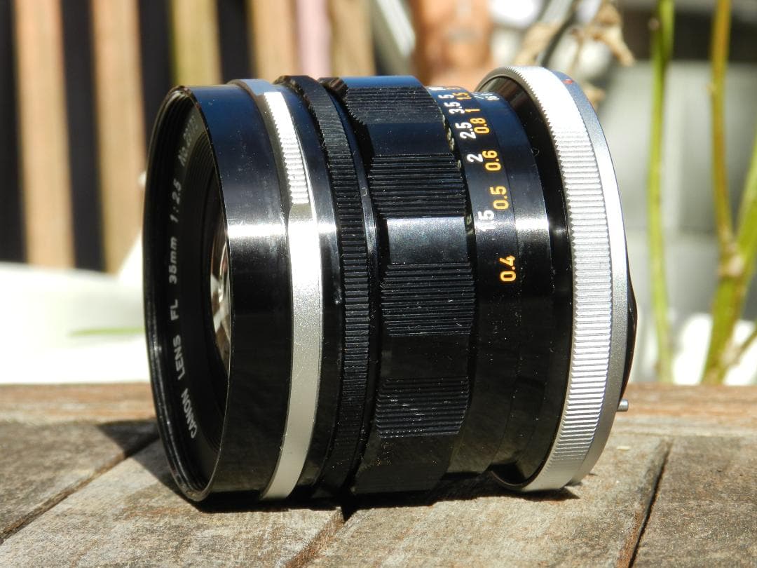 美品 Canon FL 35mm f/2.5 レンズ 即撮影可