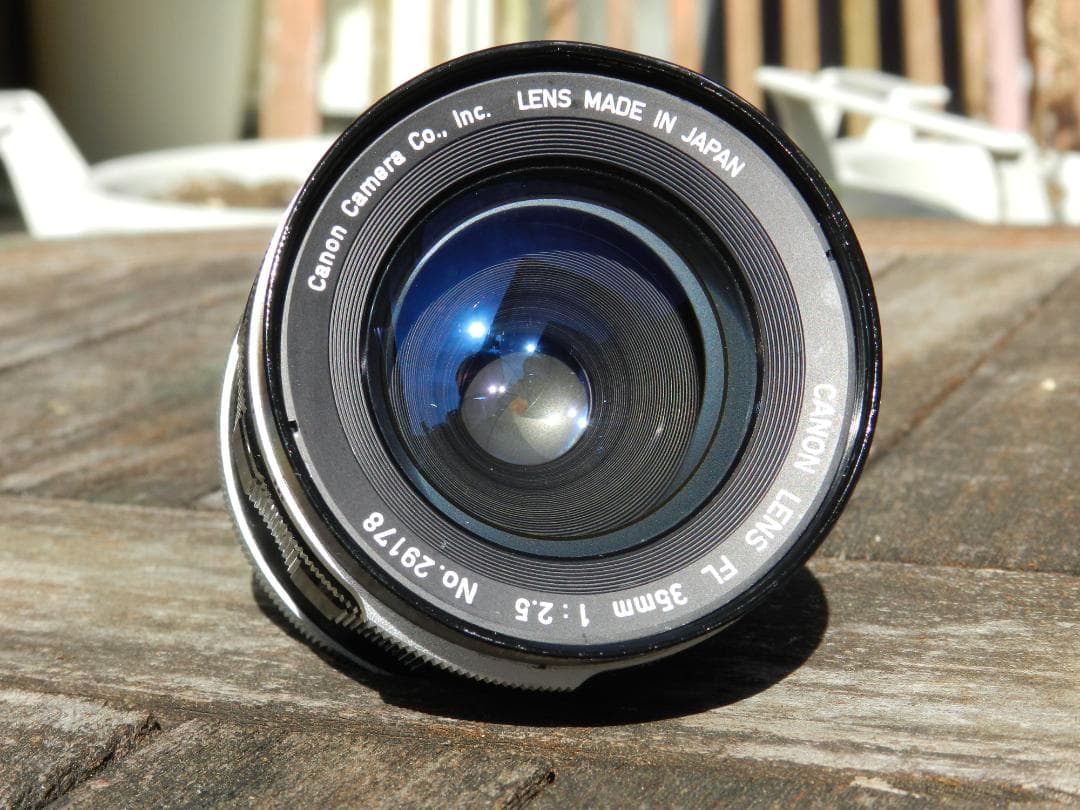 美品 Canon FL 35mm f/2.5 レンズ 即撮影可
