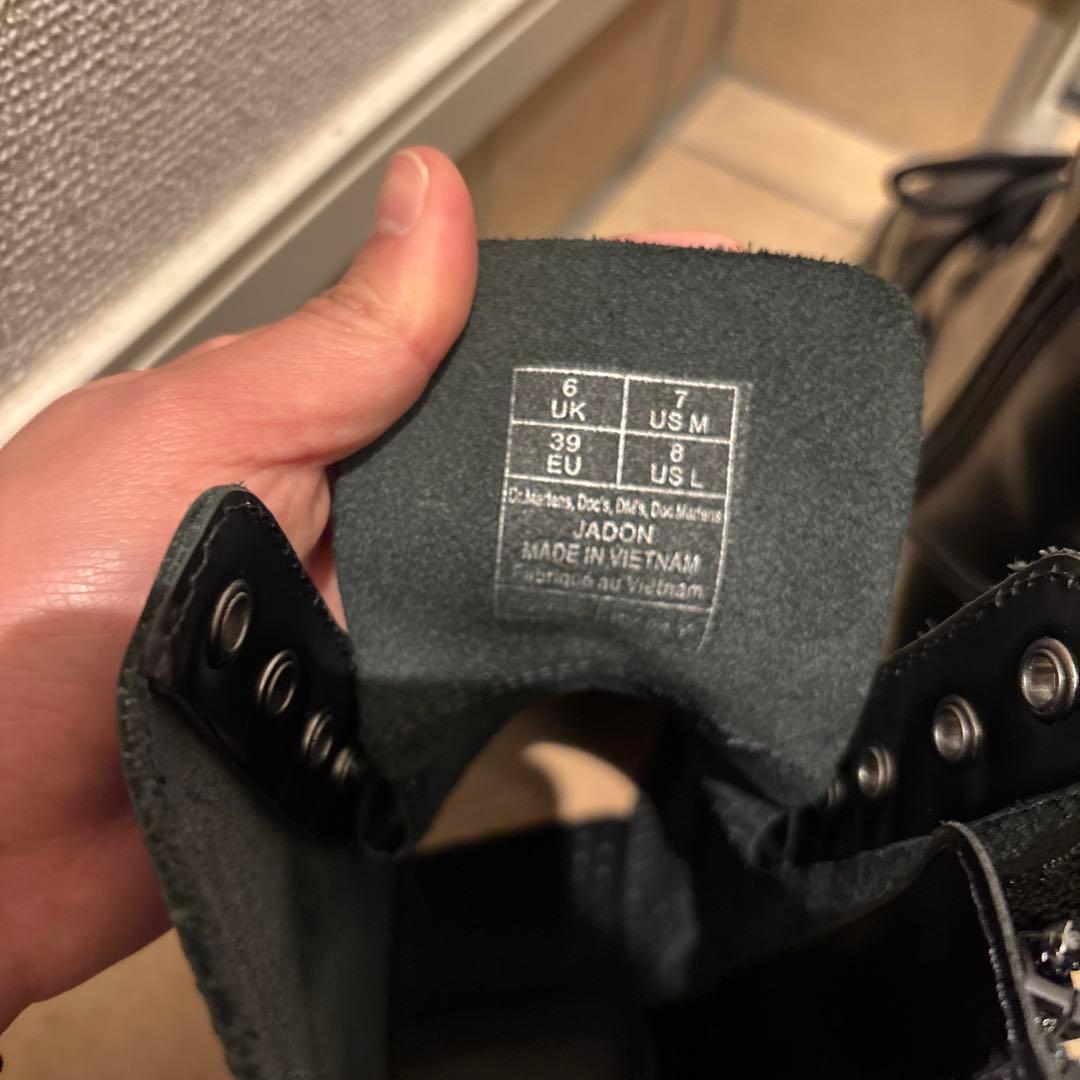 ドクターマーチン　厚底ブーツ　UK6