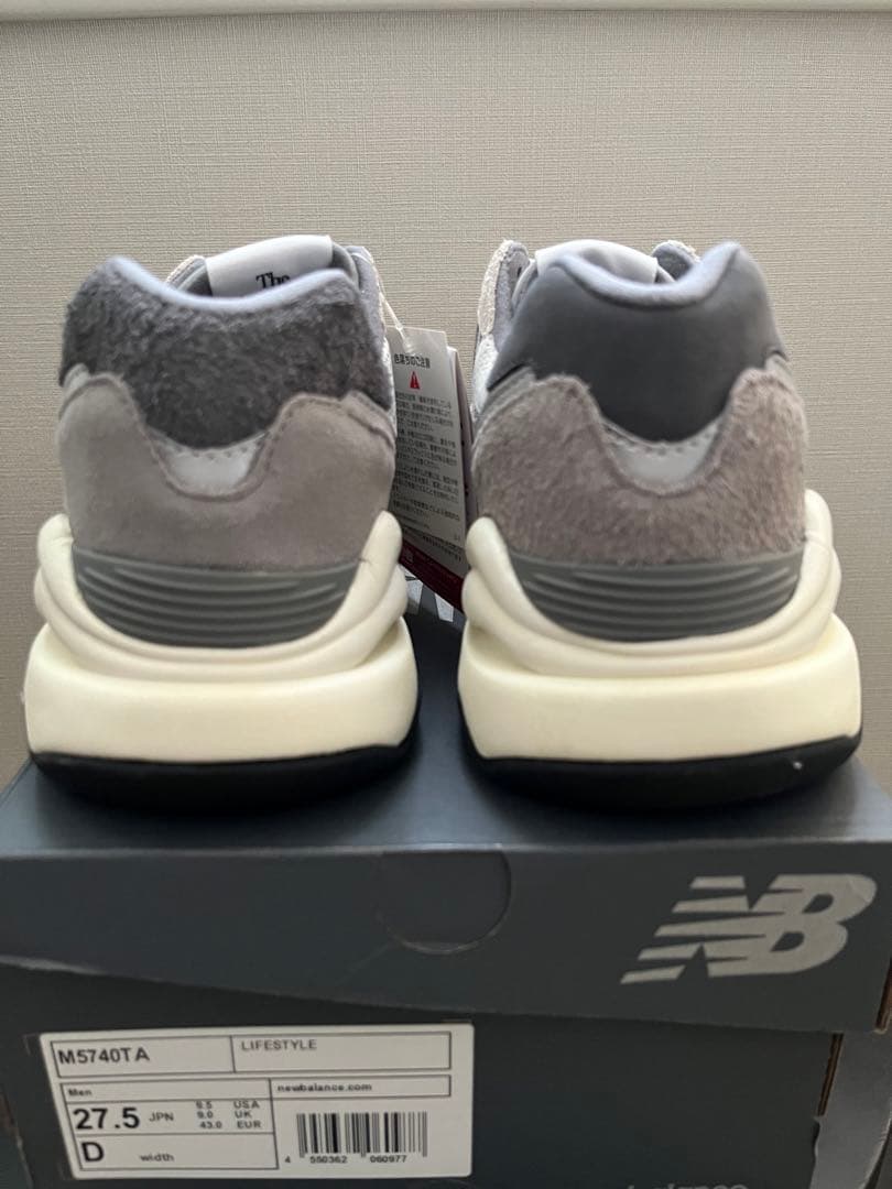 未使用　限定品　new balance M5740TA 27.5㎝