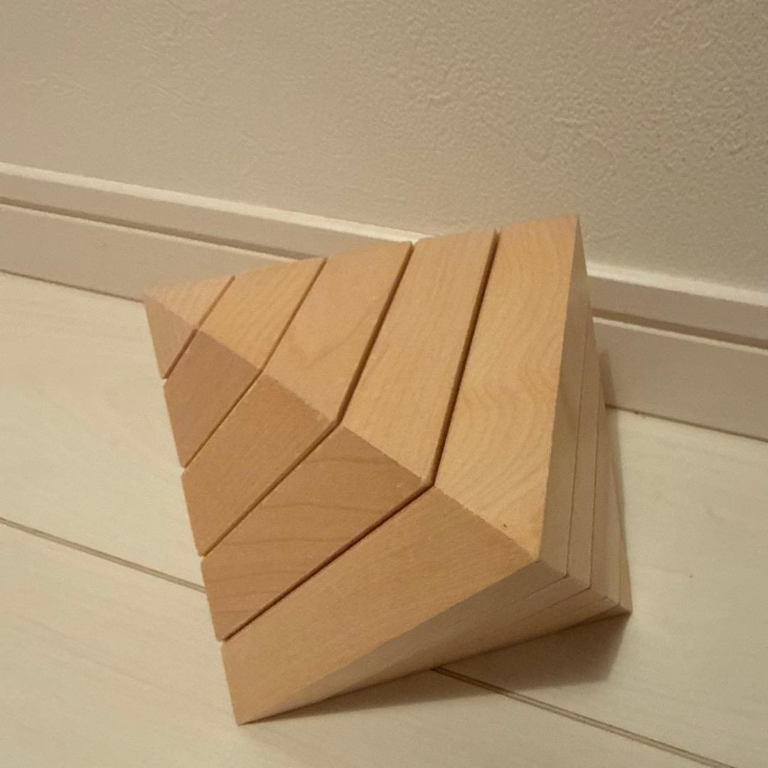 【専用です】ネフ社　Naef　ダイアモンド　白木　 積み木 スイス製