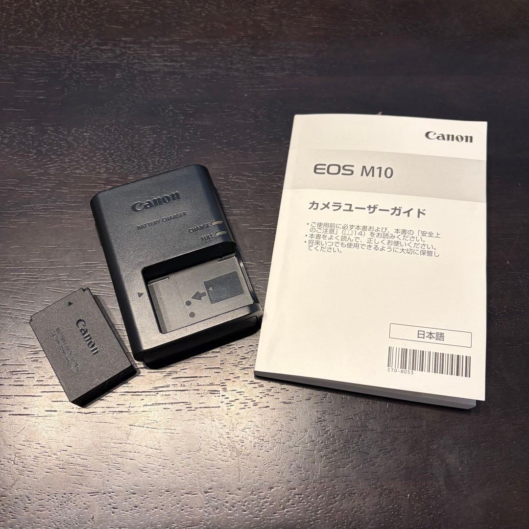 Canon キャノン EOS M10 ミラーレス一眼レフ 15-45mmレンズ付