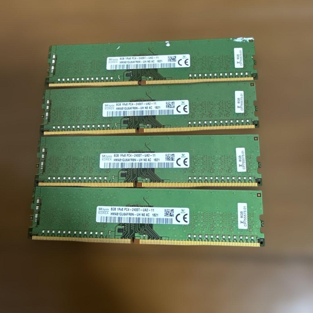 SK hynix PC4-2400T-UA2-11 4枚