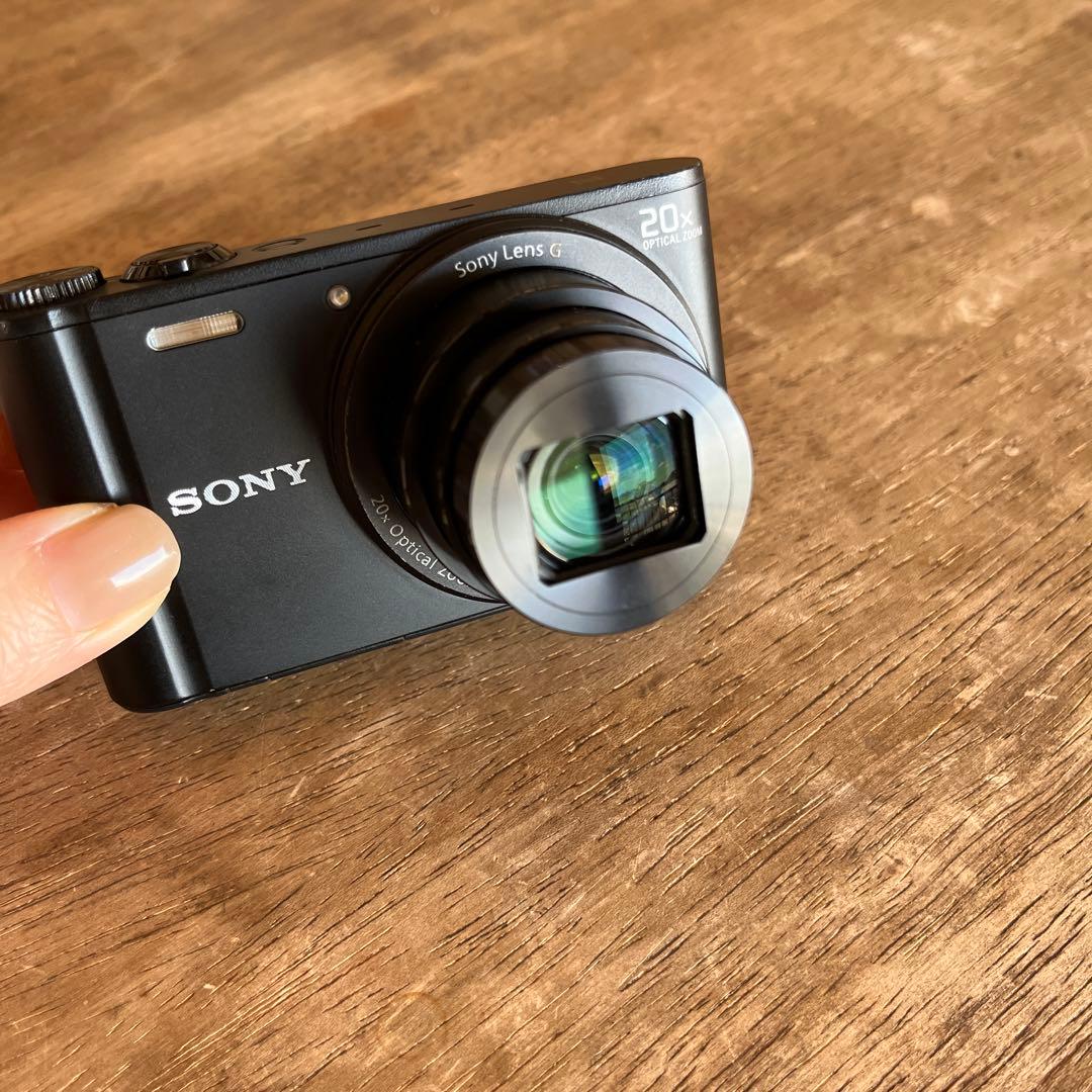 SONYデジタルカメラ コンデジDSC-WX350 ブラック