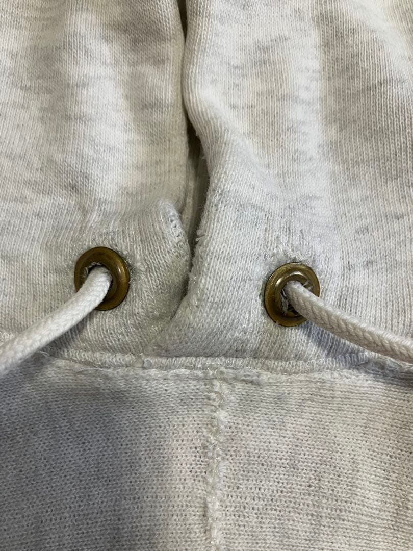 初期単色タグ　チャンピオン　リバースウィーブ　　ウィングフット　染み込み　M