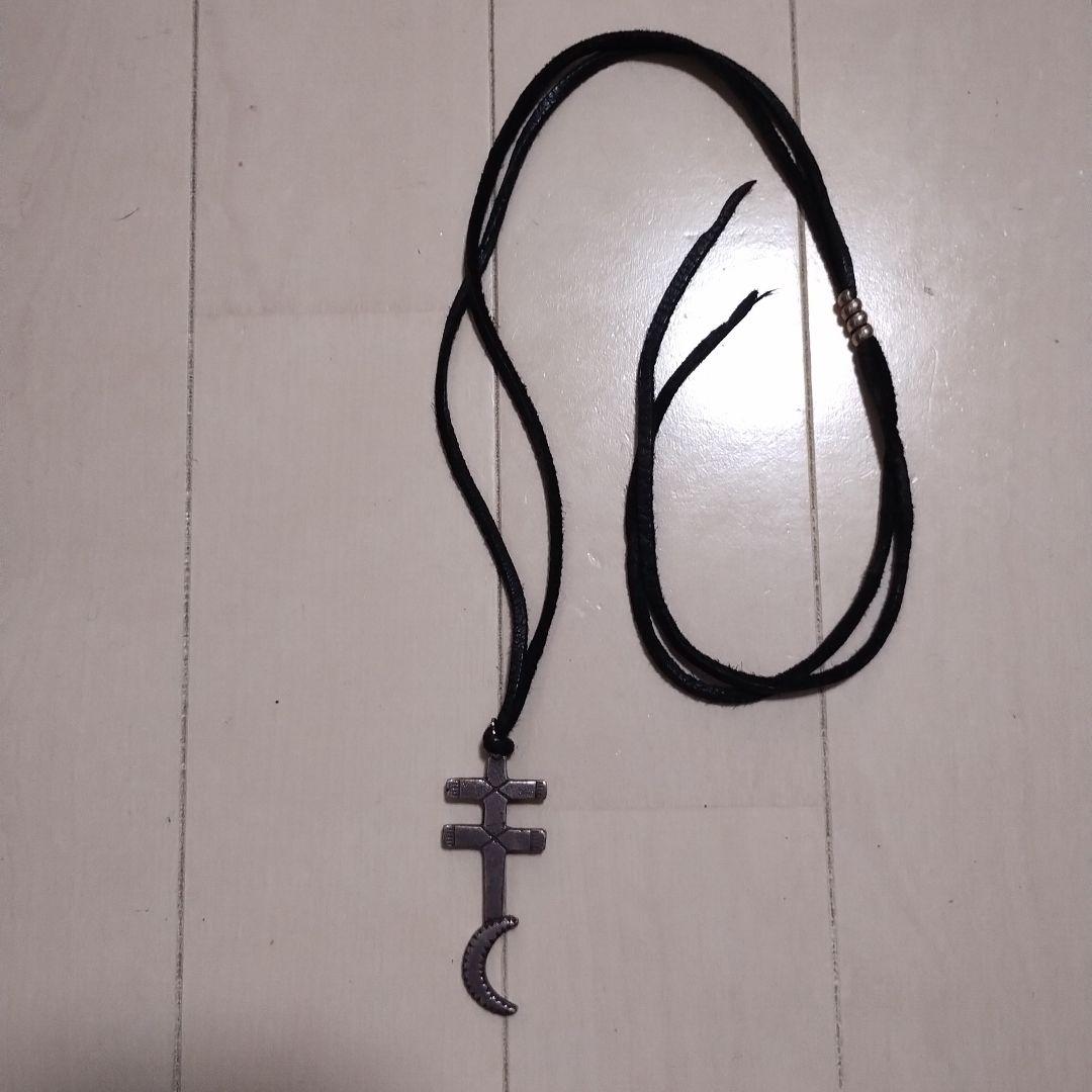 【博多eight選定】インディアンジュエリーシルバー×ディアスキンネックレス