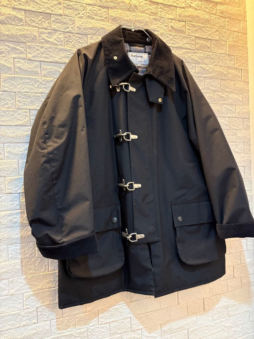 Barbour×Steven Alan バブアー　ファイヤーマンコート
