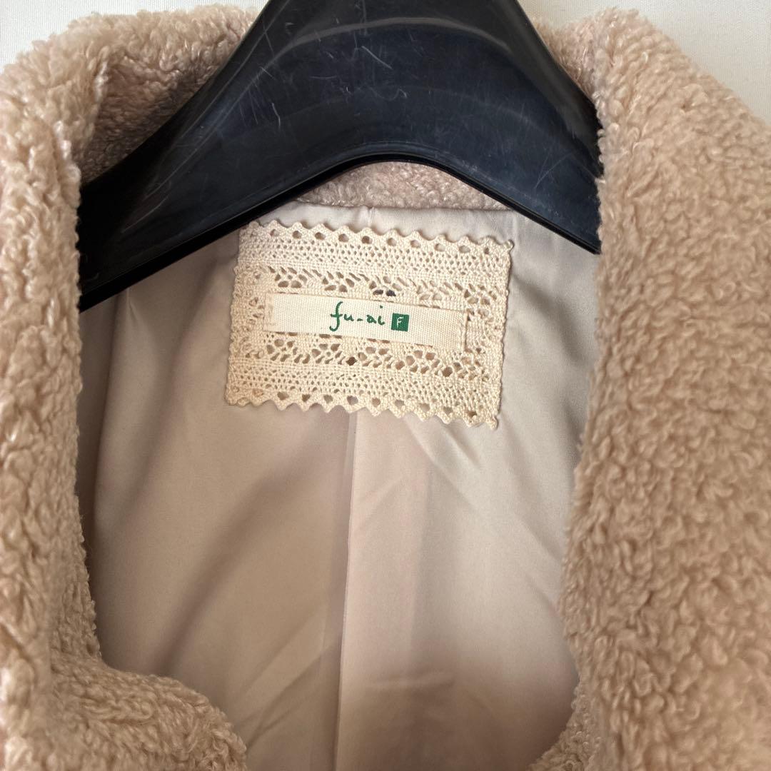 《新品》ドラッグストアーズ　fu-ai ルーズタートルハーフコート