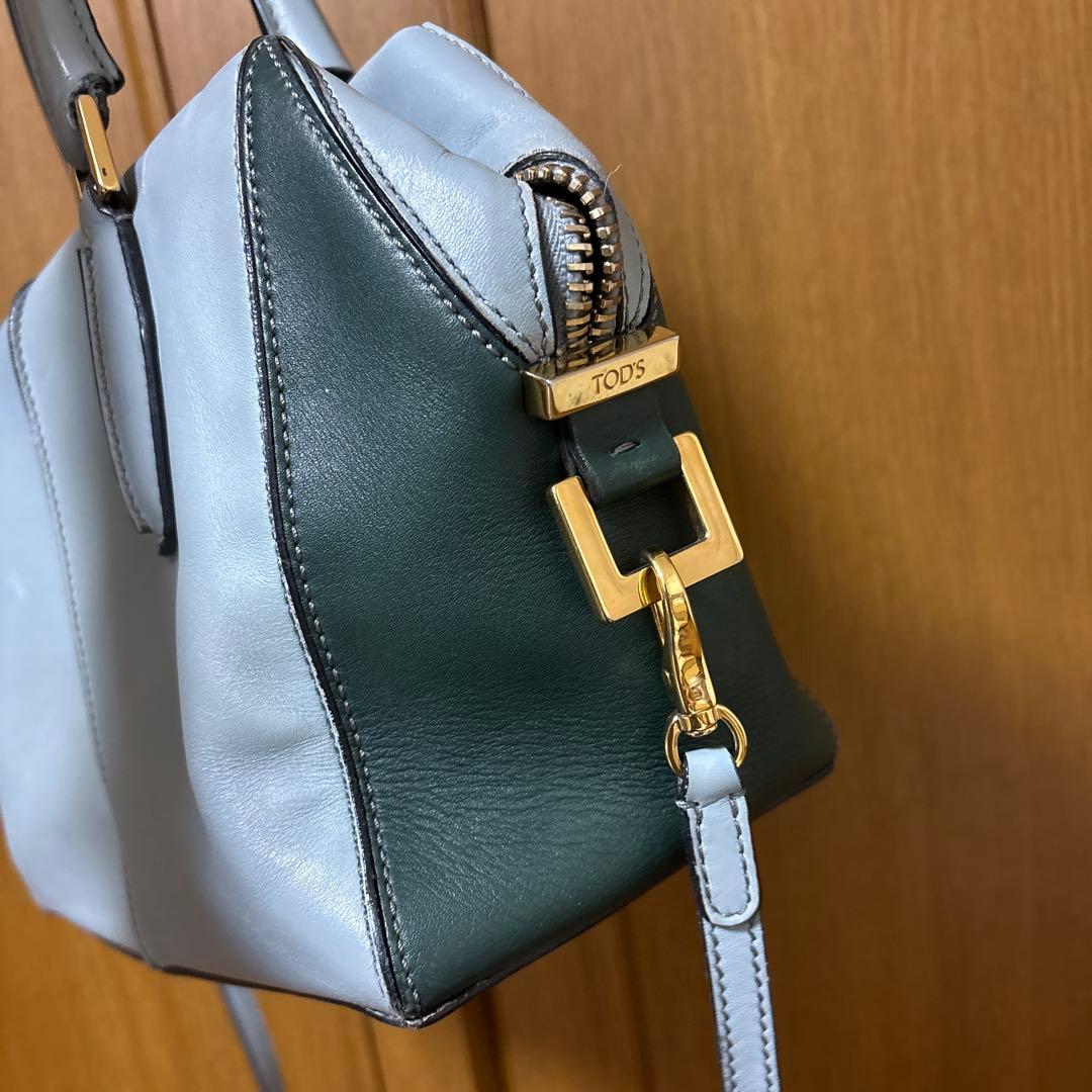 TOD’S D-CUBE ショルダーバッグ Dキューブ 2way ハンドバッグ