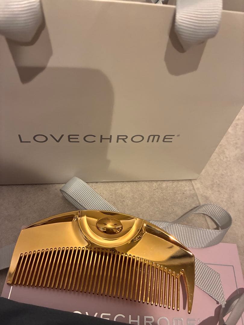 LOVECHROME ツキ ゴールド ヘアコーム セット