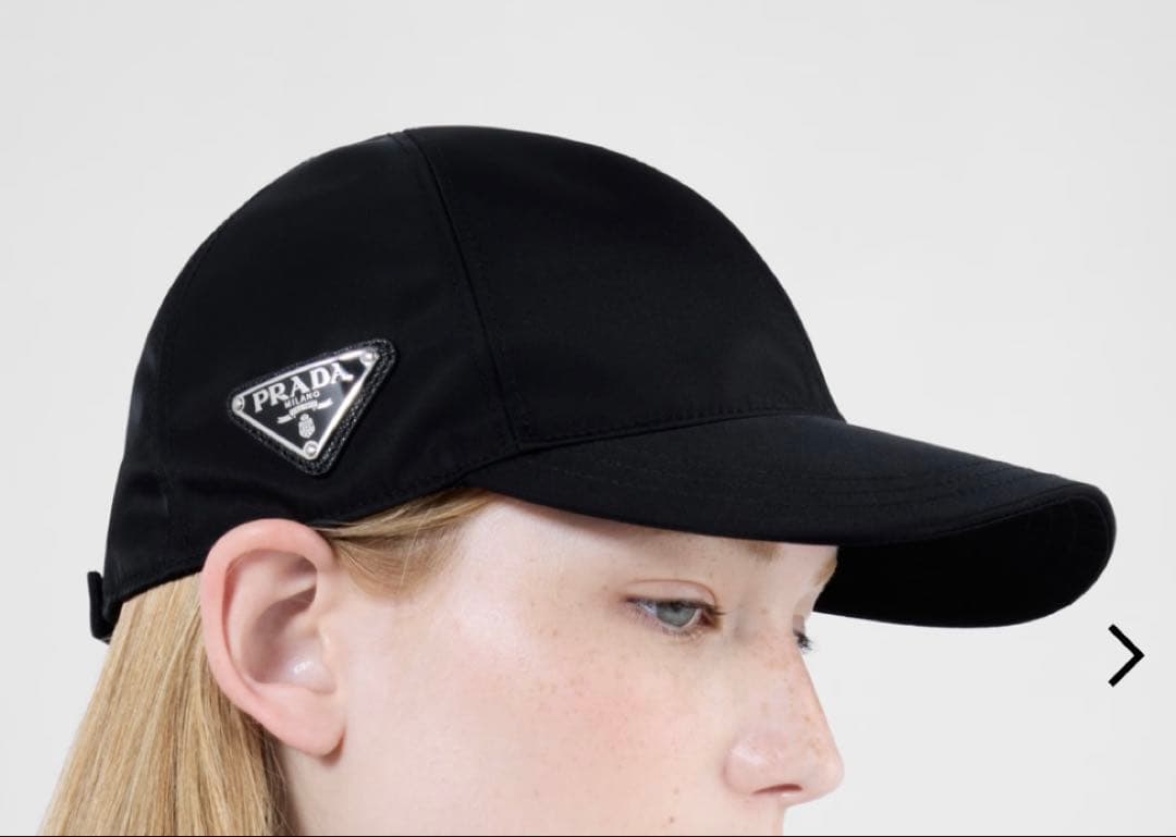 ♡PRADA♡ブラック ベースボールキャップ M