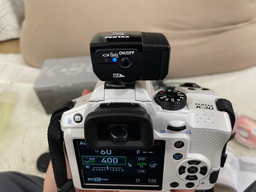 【希少】O-GPS1 ＋ レンズ2本 ＋ ペンタックスK-30本体（ジャンク）