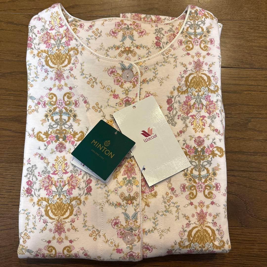 新品タグ付き【ワコール】MINON 婦人パジャマ 長袖・長パンツLサイズ