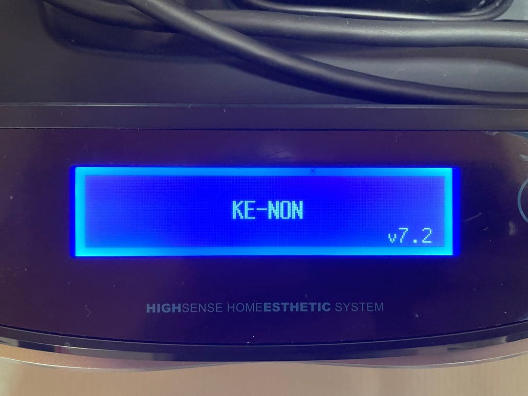 ケノン　脱毛器 Ver7.2　カートリッジ4個、付属品