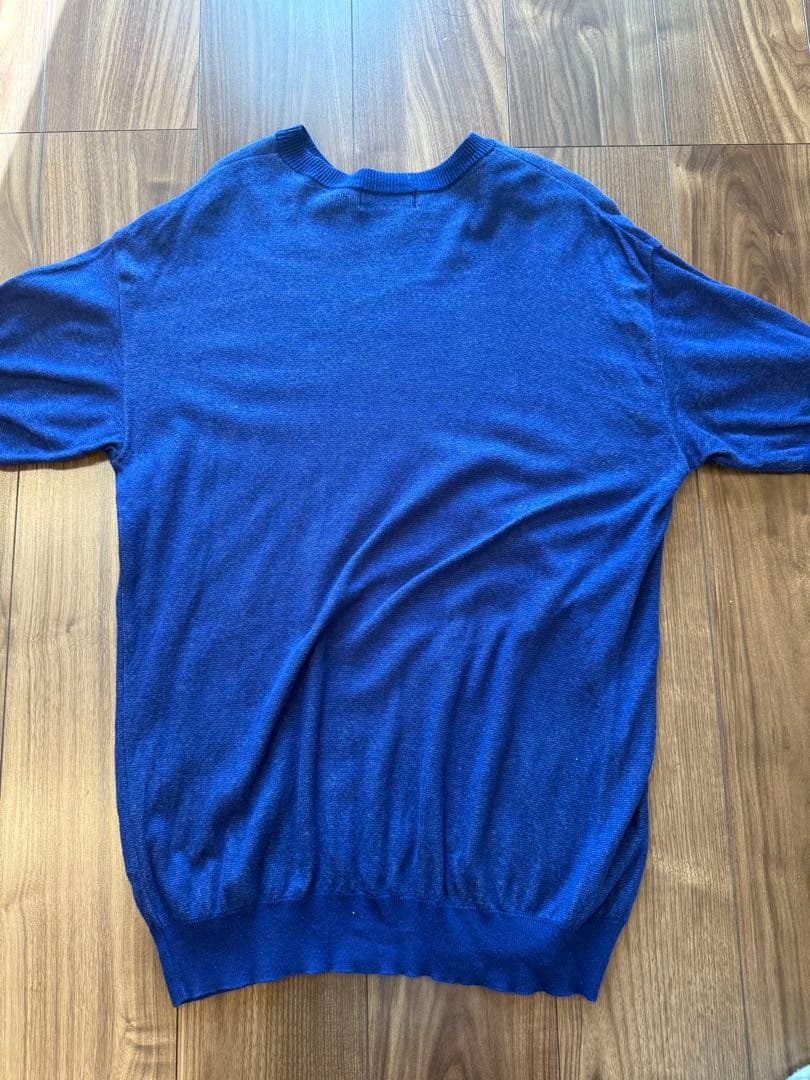 HYSTERIC GLAMOUR ネイビー サマーニット Lサイズ