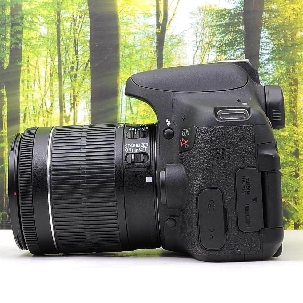 WiFi機能搭載☆Canon kiss X8i ダブルキット☆高性能一眼レフ