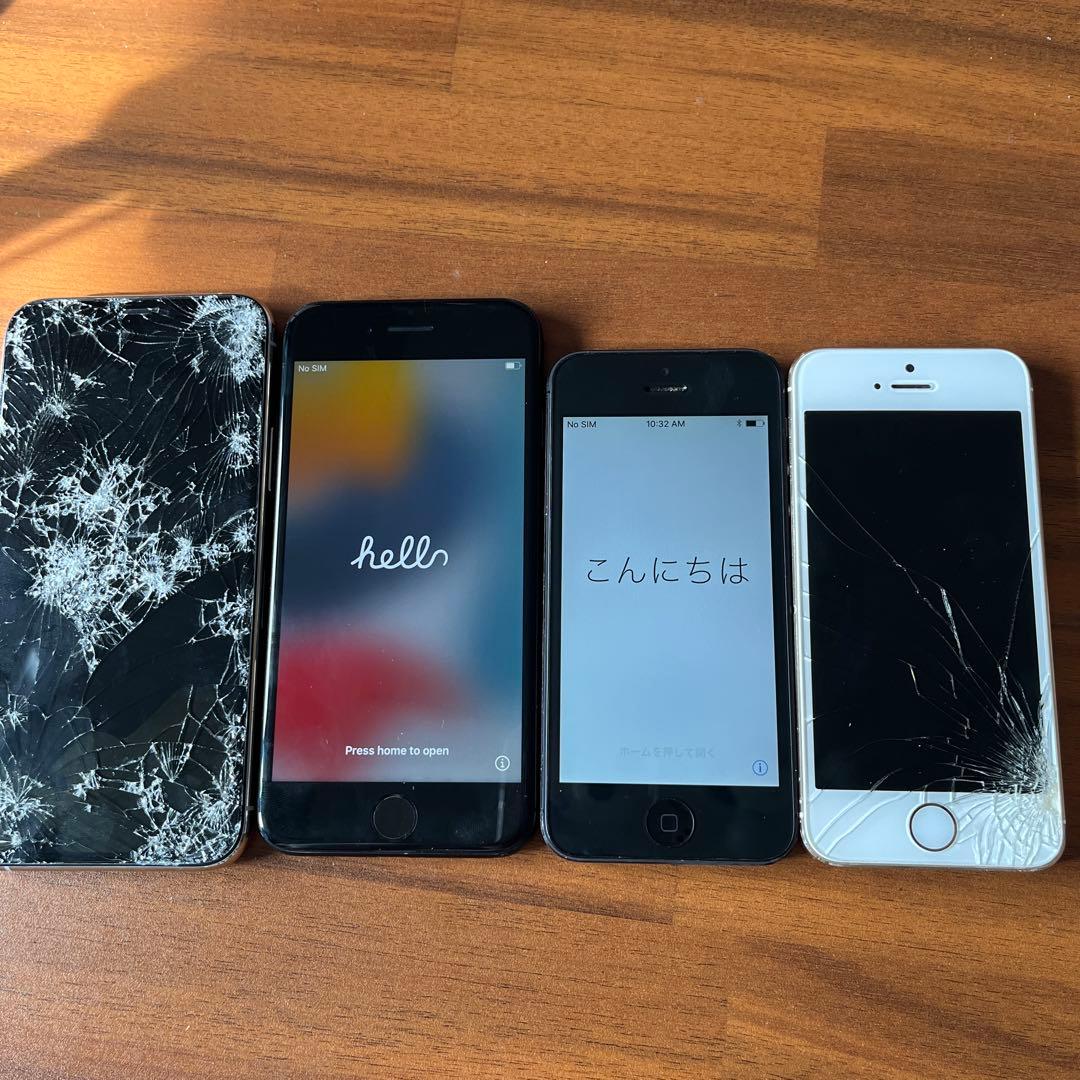 iPhoneまとめ売り　11pro,6,5 画面割れ ジャンク品