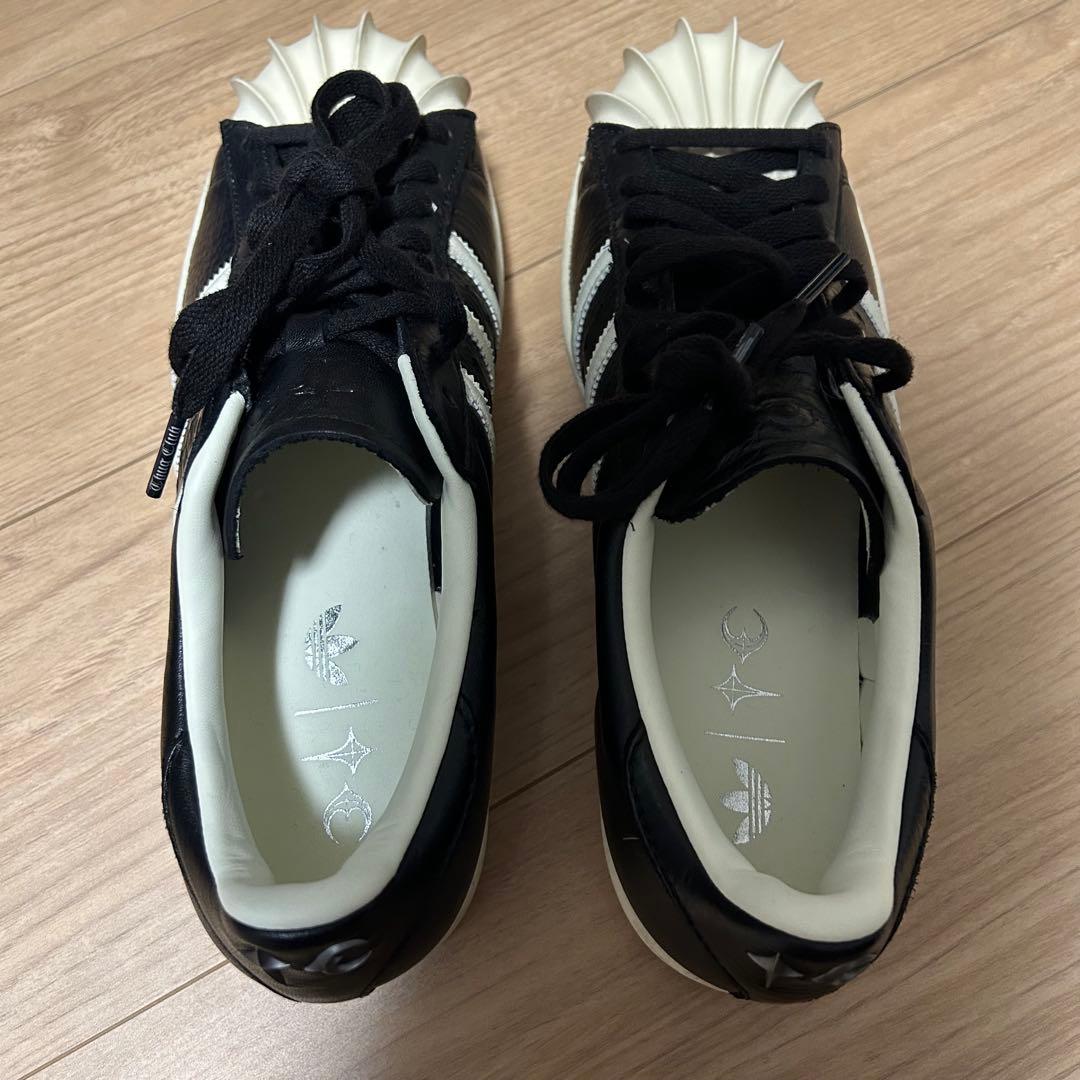adidas × Thug Club SUPERSTAR ブラック 27cm