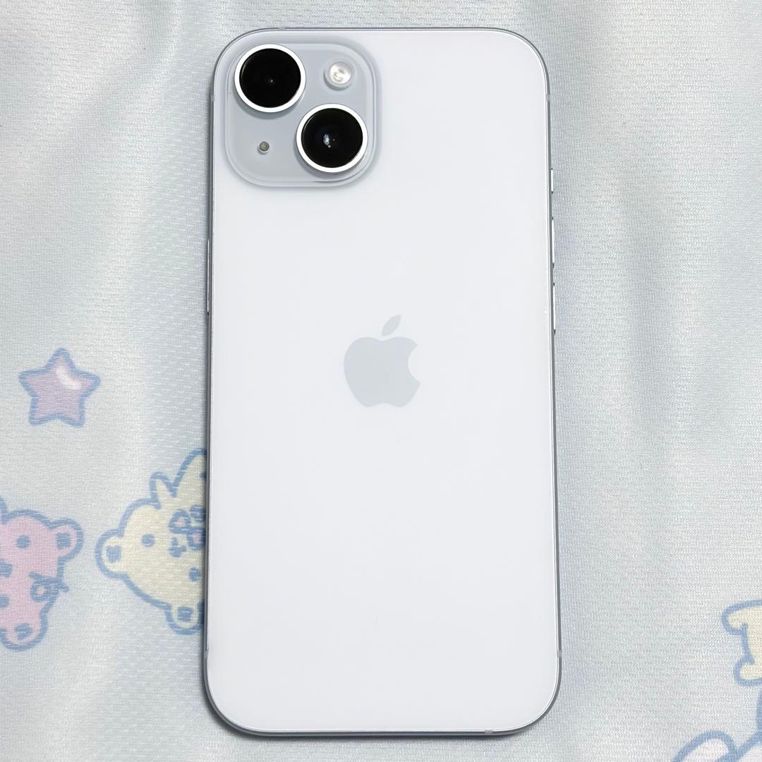 iPhone15 128GB ブルー 付属品あり SIMフリー