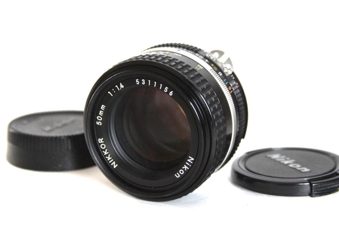 【美品】Nikon Ai-S NIKKOR 50mm F1.4 ニコン