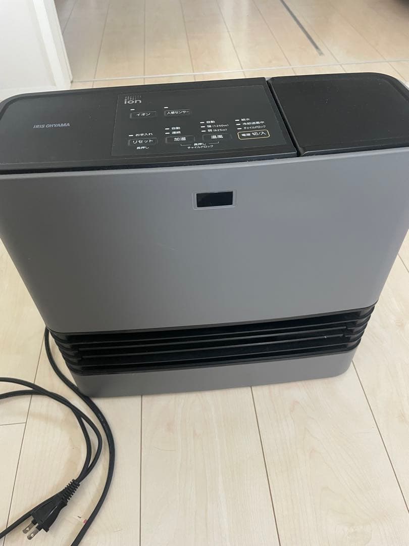 IRIS OHYAMA セラミックファンヒーター JKC125D1-H