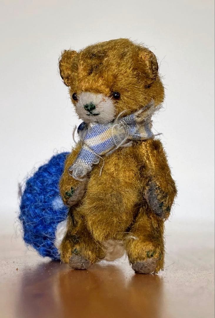 moriのえほん様　モデルのクマちゃん ミニチュア　ぬいぐるみ　テディベア