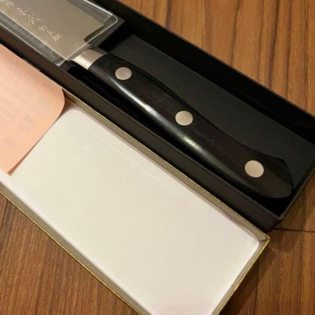 日本橋木屋 延房木屋粉末鋼SPG2 ペティ 150mm 高級料理包丁