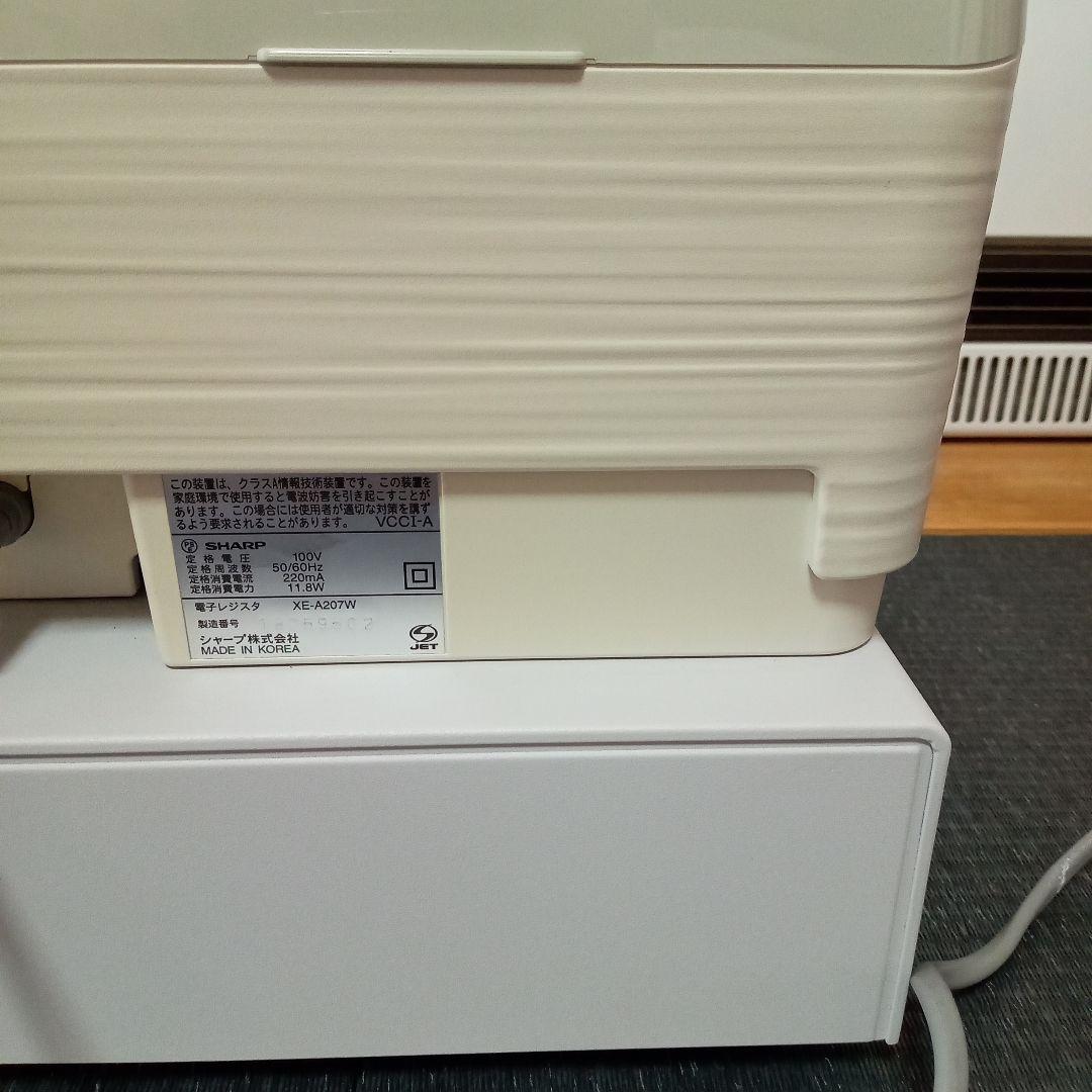 ✨️極美品✨️SHARP シャープレジスター XE-A207W PC連携売上管理