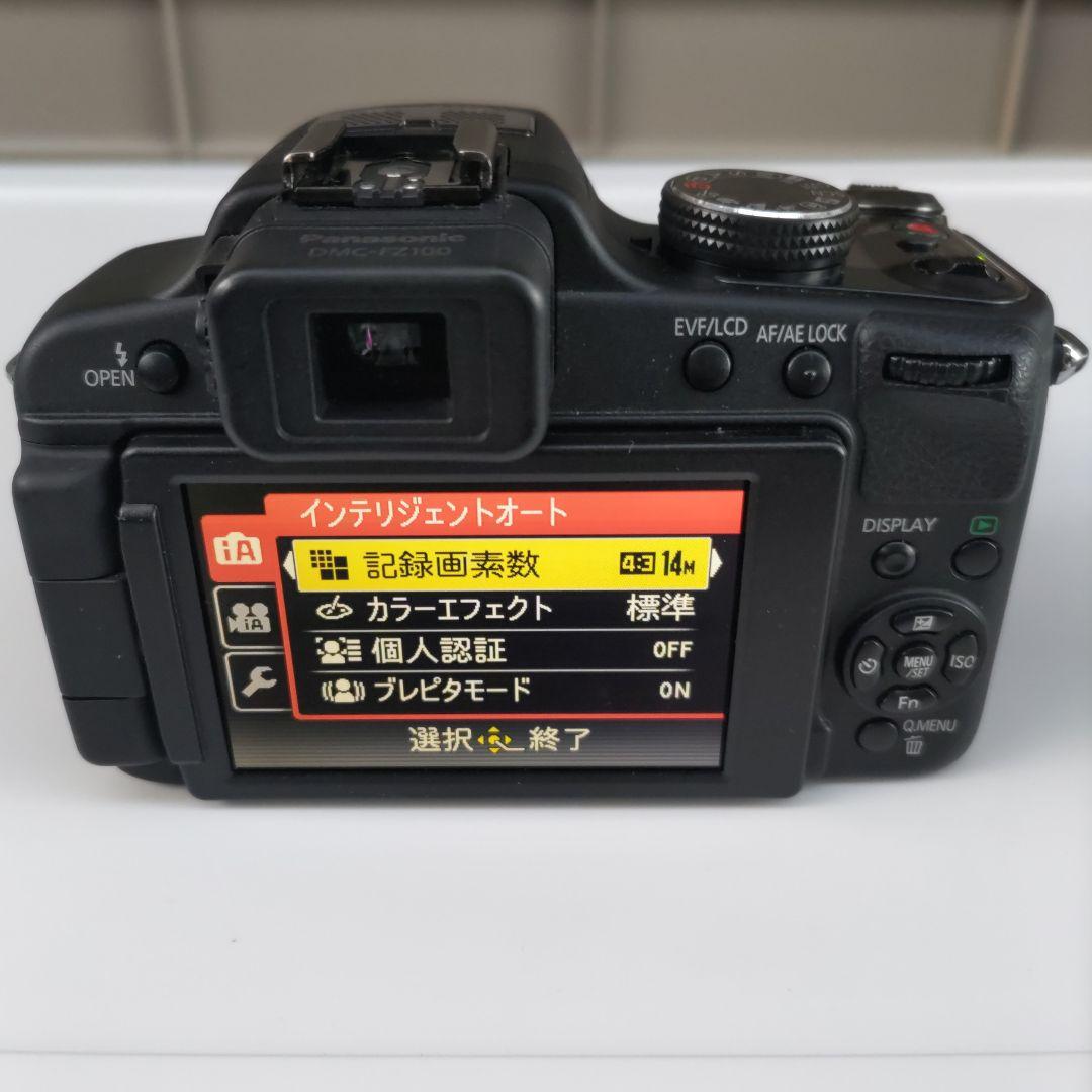 Panasonic 高倍率ズームデジタルカメラ DMC-FZ100 中古品