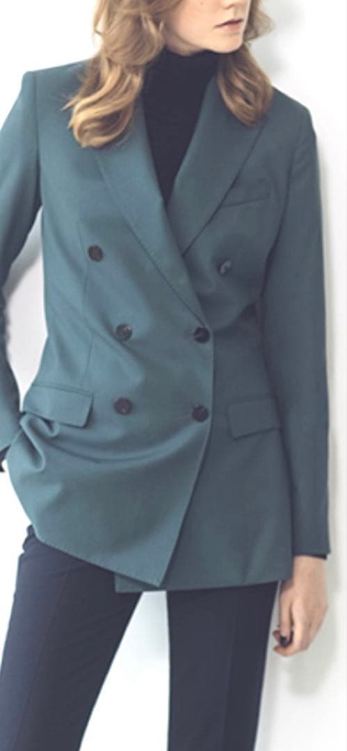 セオリー　レディーステーラドダブルジャケット　パンツスーツ　00X 3号サイズ