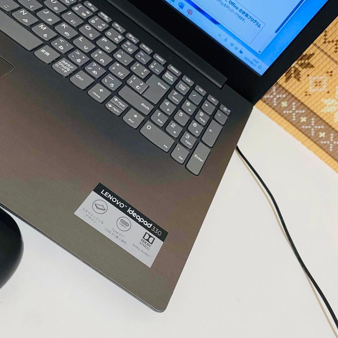 Y764 LENOVOノートパソコンSSD第7世代Windows11オフィス付き