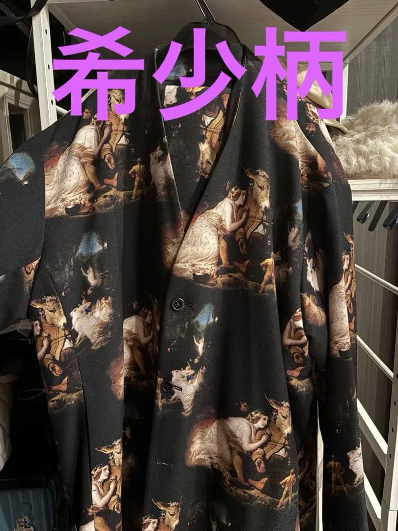 LAD musician 天使柄　セットアップ　ジャケットパンツ