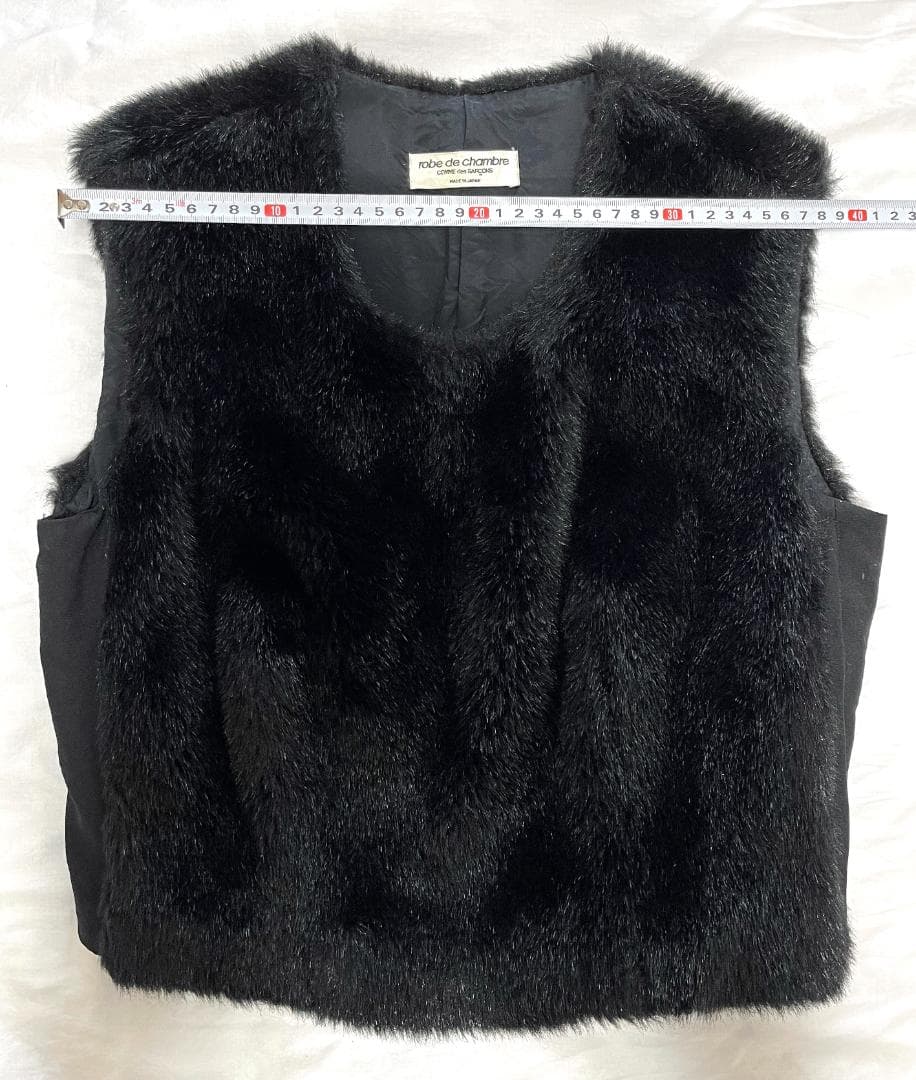 robedechambreCOMME des GARÇONSフェイクファーベスト