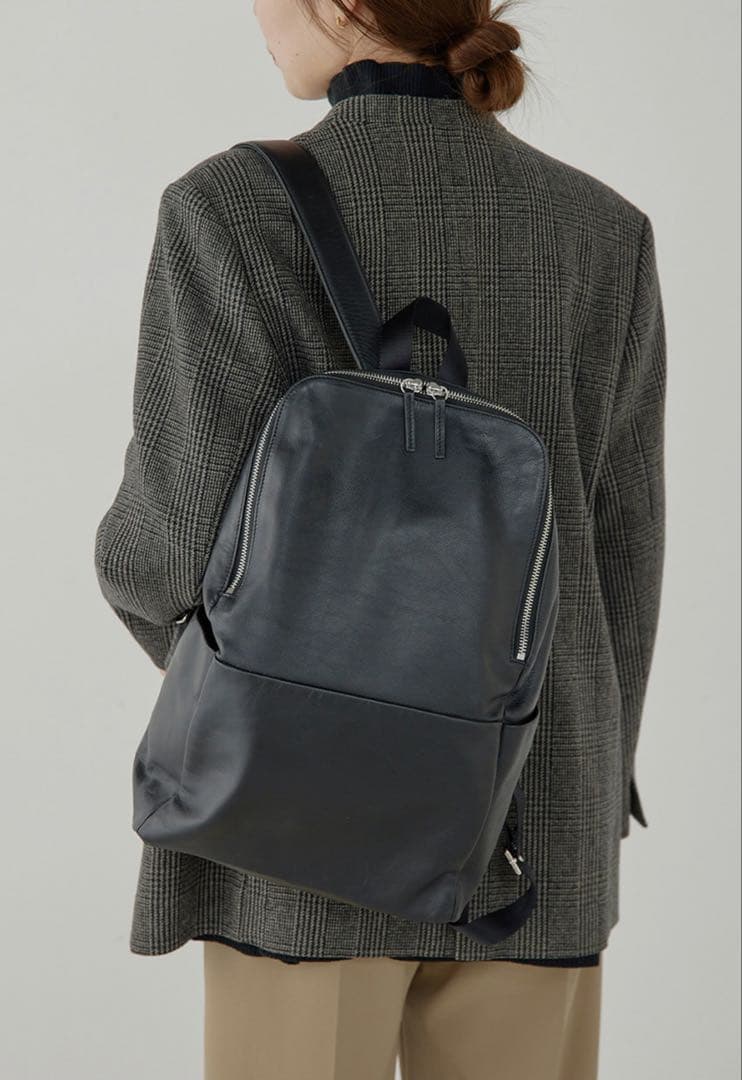 GALLARDAGALANTE ガリャルダガランテ レザーリュック 黒　A4可